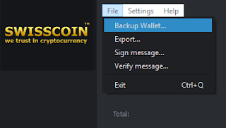 how to back up your coin