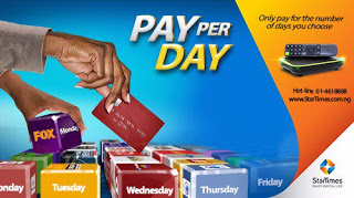 Startimes pay per view, pay per day