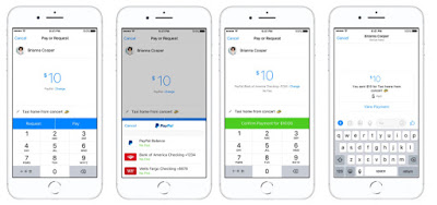 paypal fund using messenger