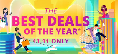 Massive discount for 11/11 promo sales