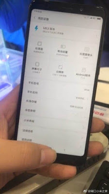 Live image of Xiaomi Redmi note 5