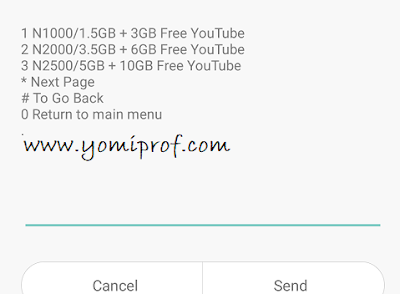 recharge N1000 and get 4.5GB free data
