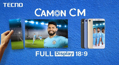 Camon CM full view display