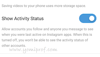 how to turn off instagram last seen