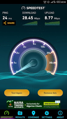 airtel 4G speed test