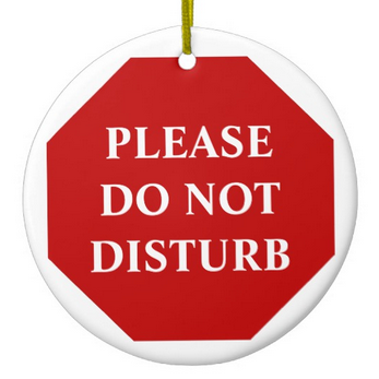 do not disturb