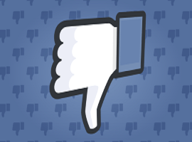 facebook downvote