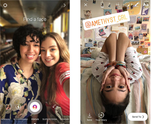 instagram focus camera