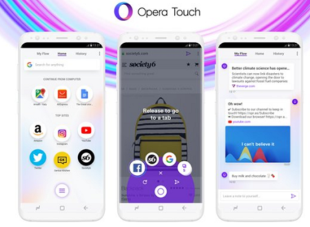 opera touch