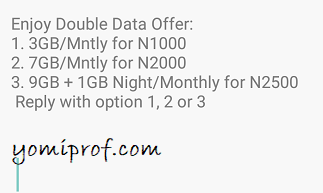 airtel double data