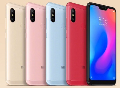 Xiaomi redmi 6 pro