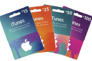 itunes gift card