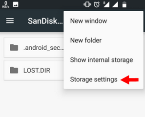 Android internal memory