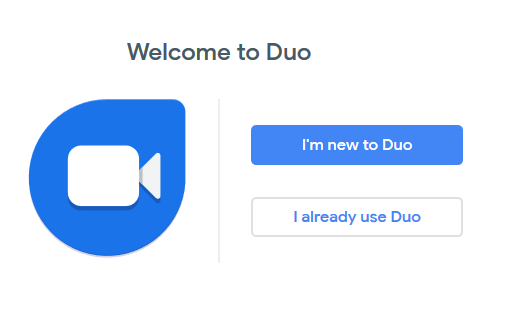 Web chat duo google Google Duo