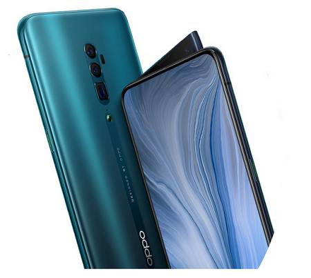 OPPo reno smartphone