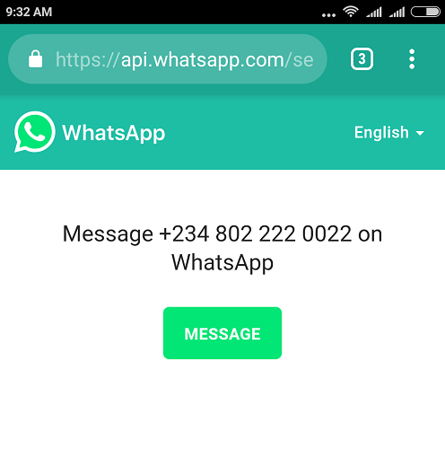 whatsapp chat