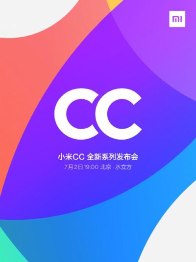 Xiaomi mi CC9 