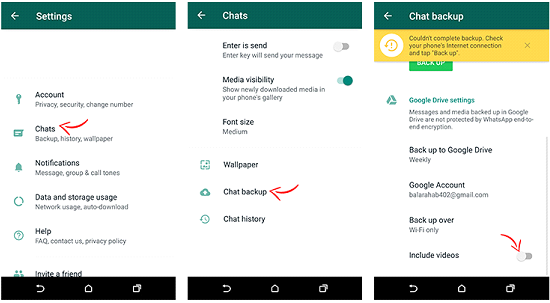 whatsapp mobile data