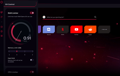 opera gx gaming browser