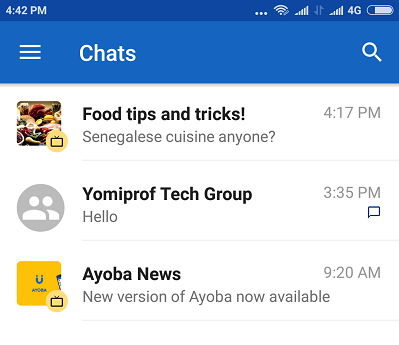 mtn chat messenger ayoba