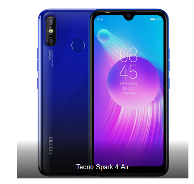 Tecno spark 4 air