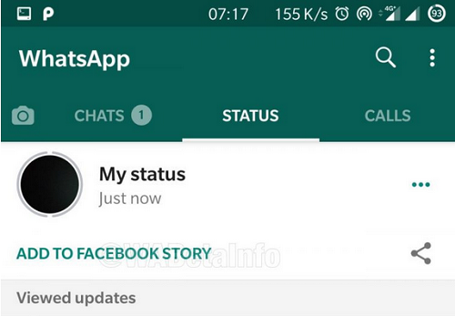 Whatsapp status