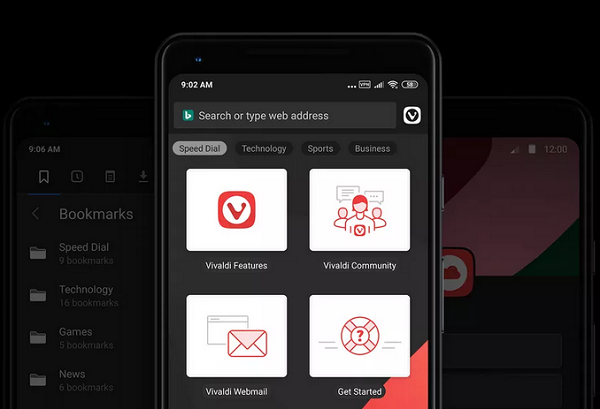 Vivaldi for mobile