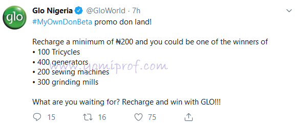 glo my own don beta promo