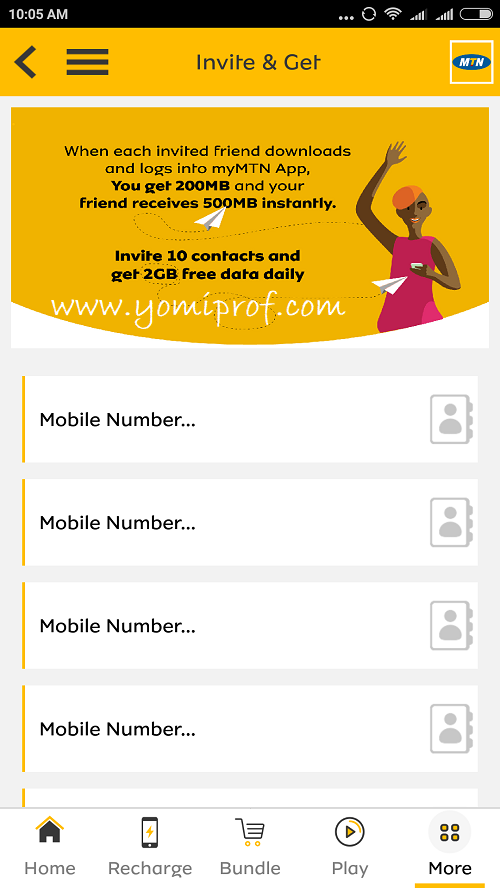 MyMTN App