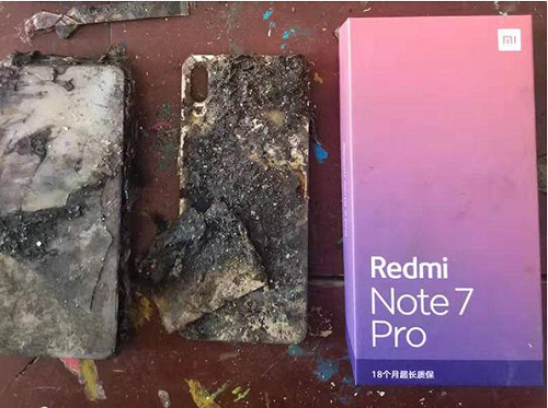 Xiaomi Redmi exploded