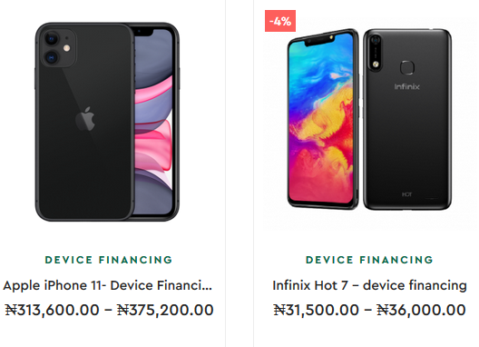 9mobile device financing
