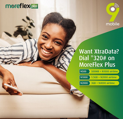 9Mobile Launches MoreFlex Plus which Offers More Data More Airtime