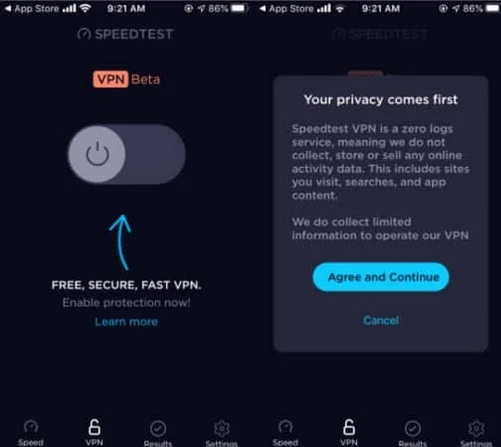 Speedtest VPN