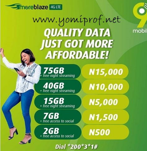 9mobile cheap data plans