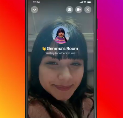 Messenger Instagram rooms