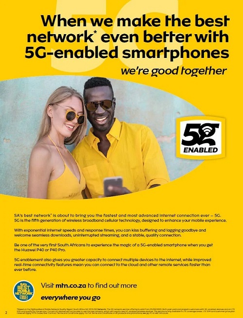 MTN 5G network promotion