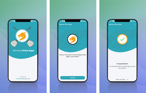 Remove China apps