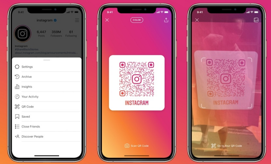 instagram qr codes