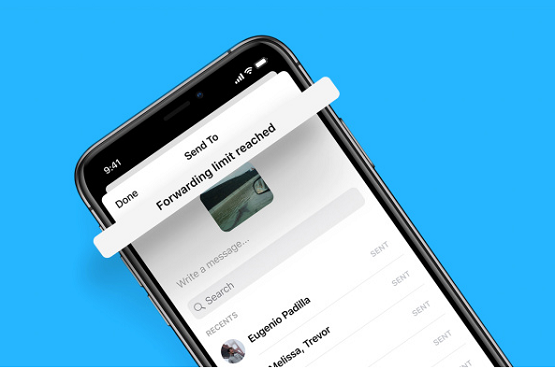 Facebook Forwarding limit