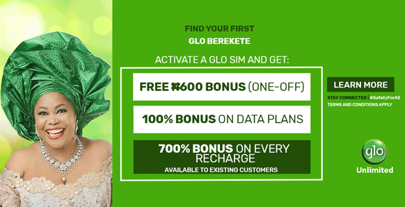 Glo berekete tariff plan