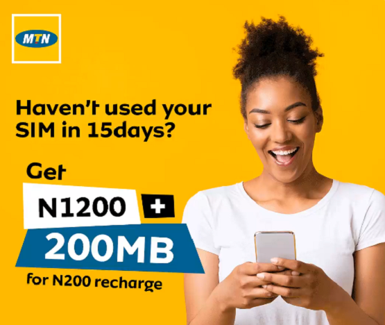 MTN Free Data Airtime recharge