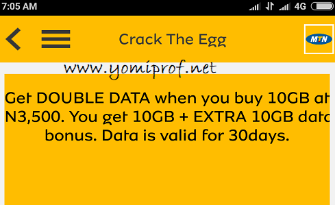 MTN Double Data offer