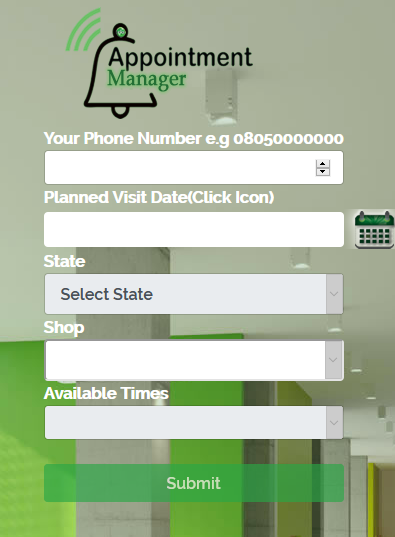 Glo New NIN app appointment manager