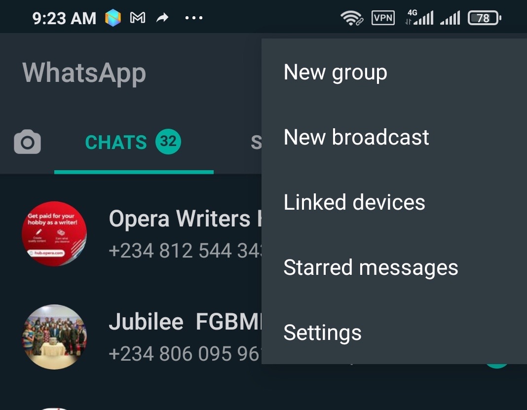 WhatsApp multi-device feature 