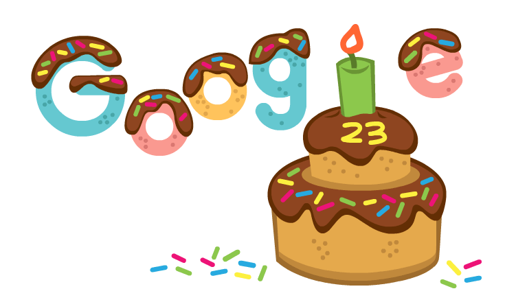 Google 23rd birthday