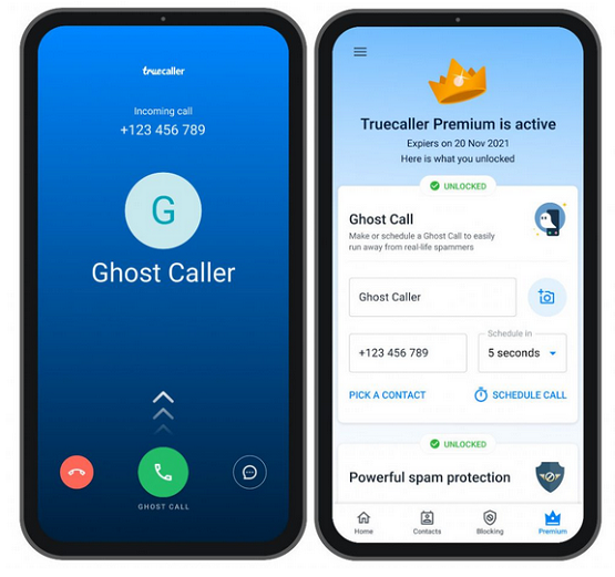 Truecaller ghost call