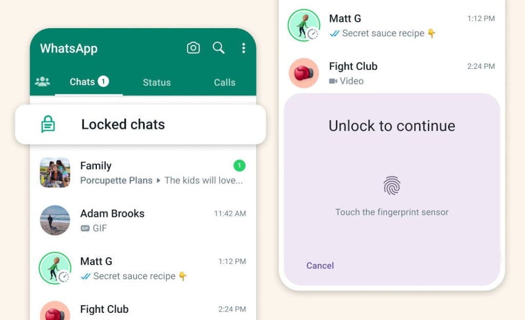 WhatsApp Chat Lock