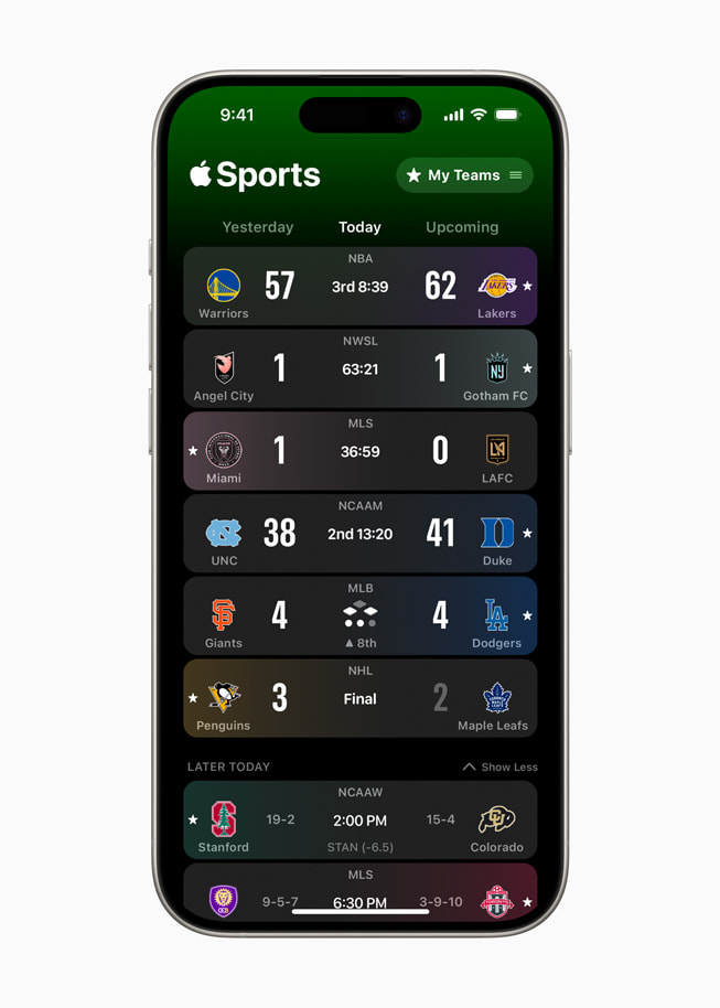 Apple sports