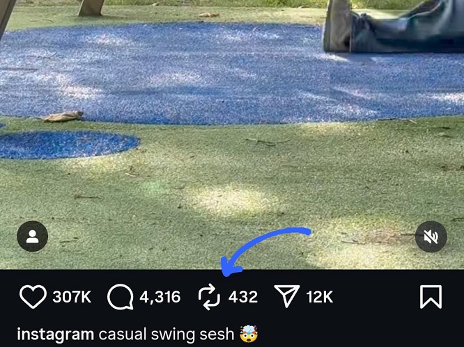 instagram repost