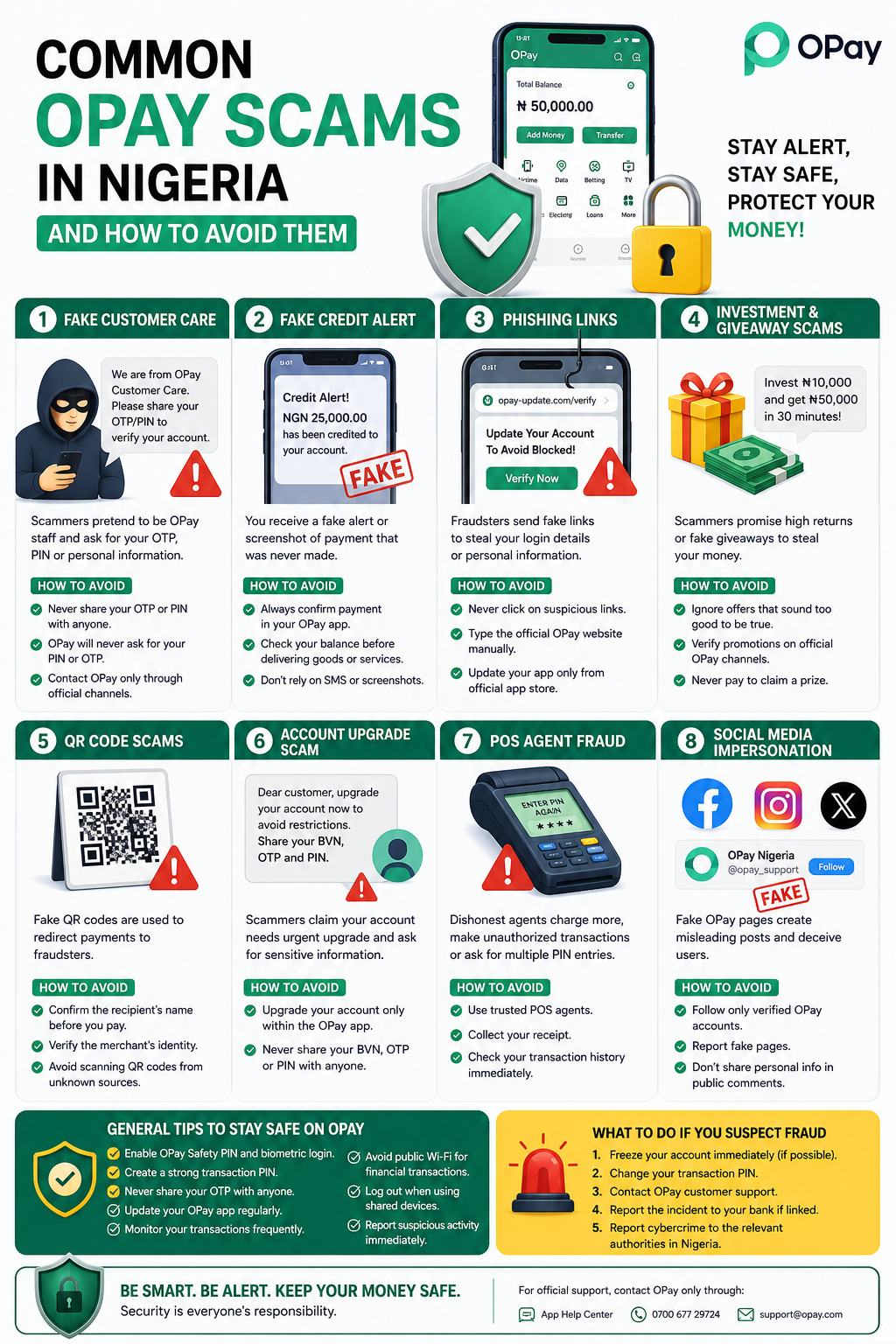 Common opay scams in Nigeria